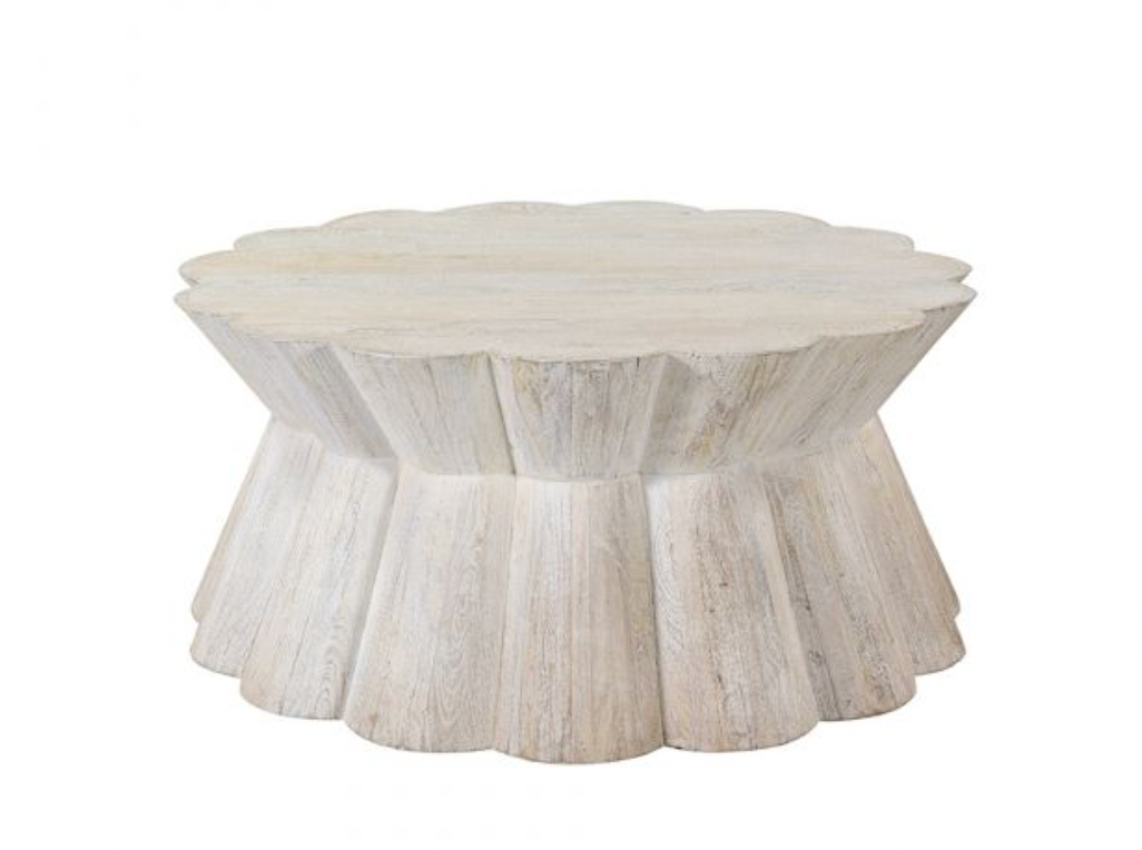 Scalloped Coffee Table