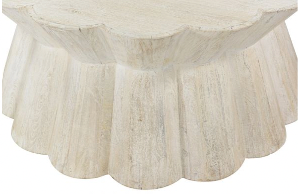 Scalloped Coffee Table