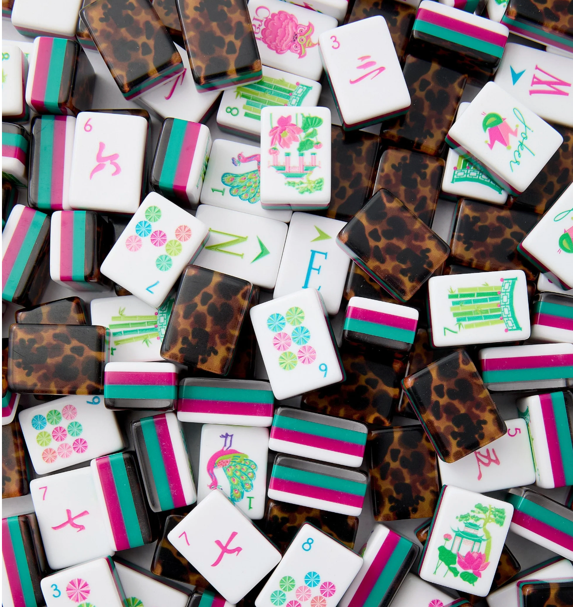 Glow Wild Mahjong Tiles